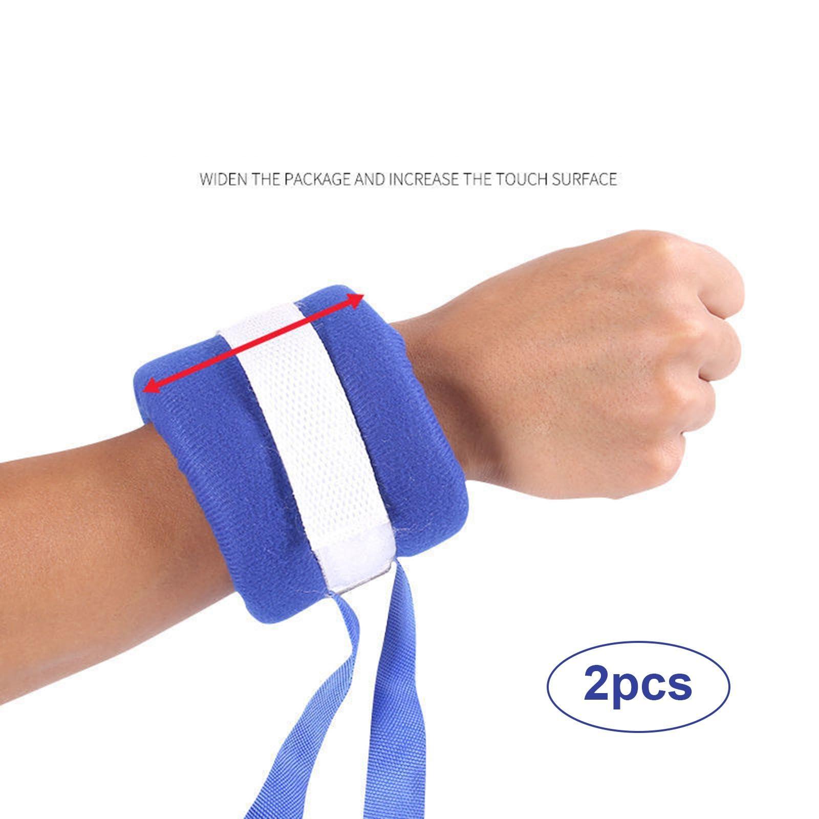 Bnf BNF 2 Pieces Patients Restraints Ankle Straps Scratch Resistant Bed Limb Holders