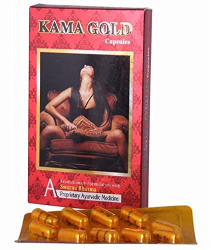 ROTEX Rotex Kama Gold Extra Power Stamina and Rejuvenation With Swarn Bhashm Capsule For Women (20 Capsule)20X1