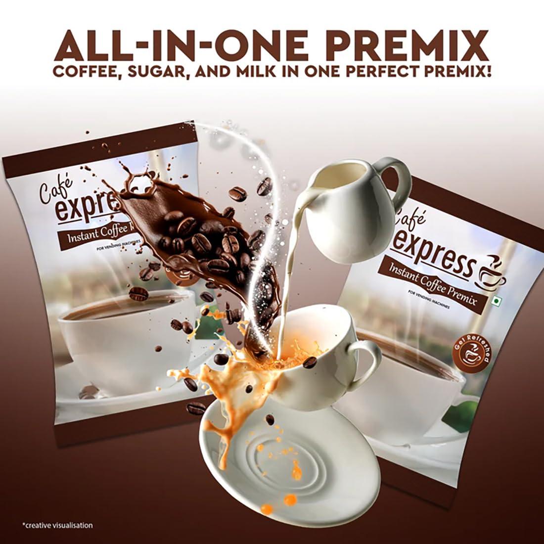 Cafe Express Cafe Express Instant Coffee Premix Powder 1 Kg Pack.