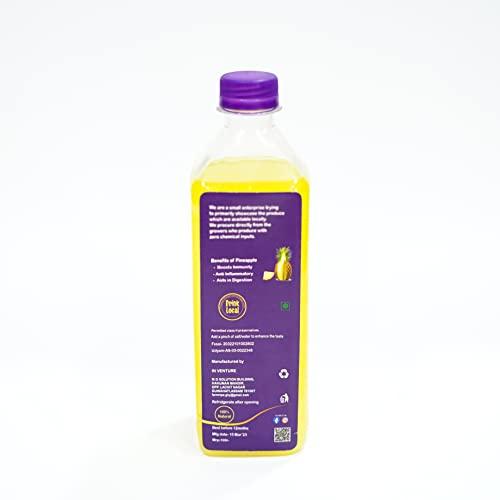 Farm Ripe Pineapple Cold Pressed Juice | No Added Sugar | 70% concentrate 30% juice | 100% Naturals | Rich In Vit C