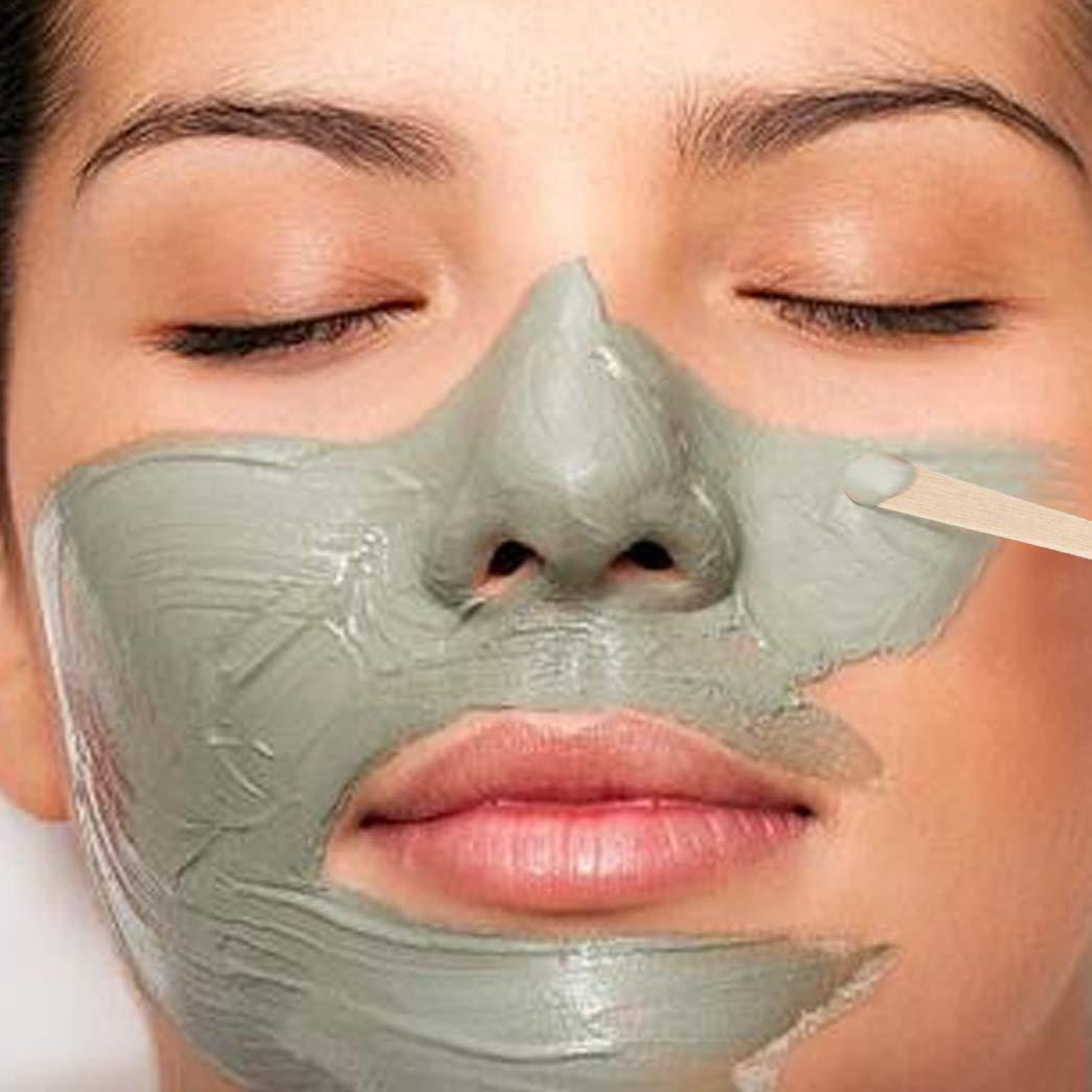 1000 1000 Pieces Small Wax Sticks Wood Waxing Spatulas Applicator Sticks Wooden Craft Sticks Hair Nose Wax Stick for Hair Body Eyebrow Removal