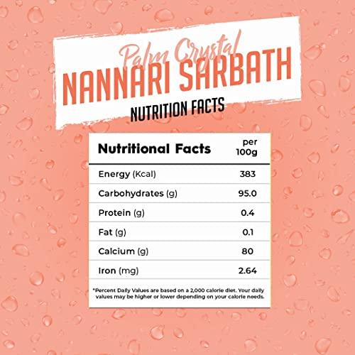 B&B Organics B&B Organics Original Nannari Sharbat Syrup, 500 ml - with (Palm Crystal, Nannari Roots & VetiVer) ( Sarasaparilla | Narunandi)