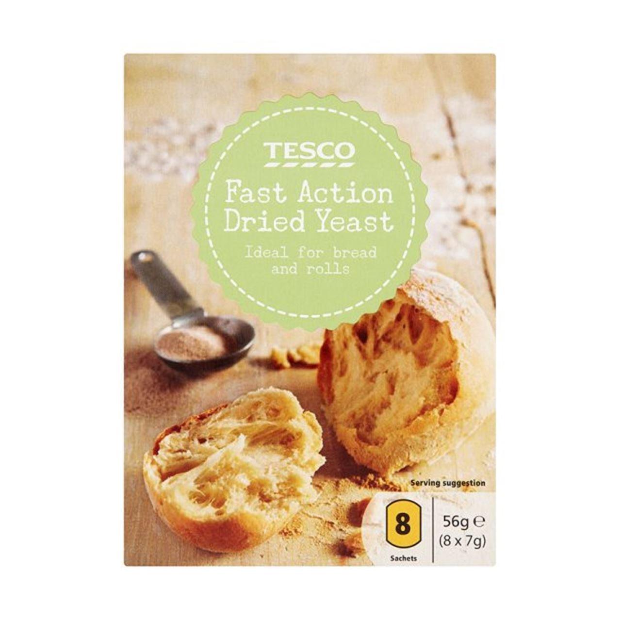 Tesco Tesco Fast Action Dried Yeast, 56 g