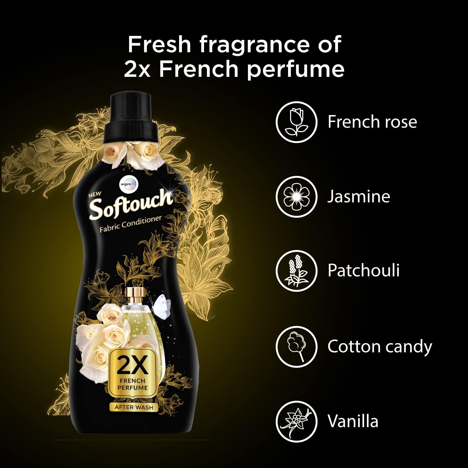 Softouch Softouch Fabric Conditioner 2X French Perfume Buy (800ml + 400ml)