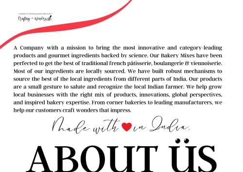 OUI OUI Rich n Moist Fudgy Brownie Mix I Egg based recipe I For Professional Bakeries | 3 Step - Prep, Mix & Bake | 5kg