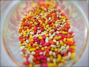 Siddhi siddhi Colourful Sugar Coated Saunf/ Colourful Sugar Coated SAUNF Colourful Fennel Seed Mouth FRESHNER Jumbo Sauf (200 GM)