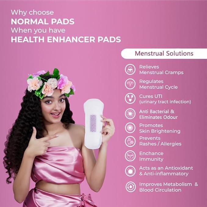 ZOY ZOY Premium Soft Sanitary Pad For Women | Made Safe Certified, High Absorption, Ultra Thin, Breathable, Leak Lock, Toxic Free, Rash Free, Allergy Free, Clinically Tested, Gynaecologist Recommended | Size - Size - Large, Medium Flow, 290mm | Pack of 1