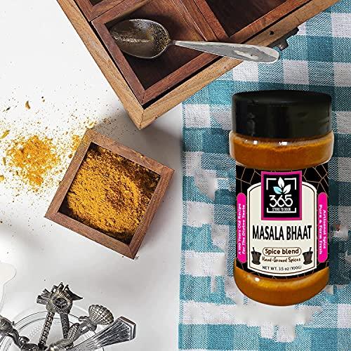 365 STORE TO DOOR 365 STORE TO DOOR Indian Spice - Masala Bhaat, 100 gm | Homemade Powdered | for Healthy Cooking | Ready to use | All Seasonings Spices | Pure & Hygiene | Spice Mix – Pack of 1