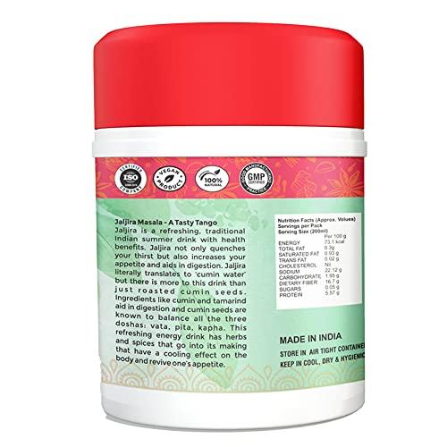 Magan Magan Jaljeera Masala 200gm | 100% Natural Ingredients | Refrenshing Drink | Summer Drink | Rich in Vitamin C | Best for Acidity