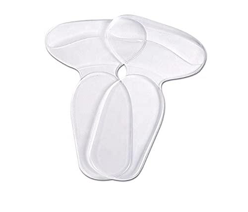 BHAVYA INT BI- SILICON HEEL LINER WITH HEEL COUSHION ( PAIR ) TRANPARENT