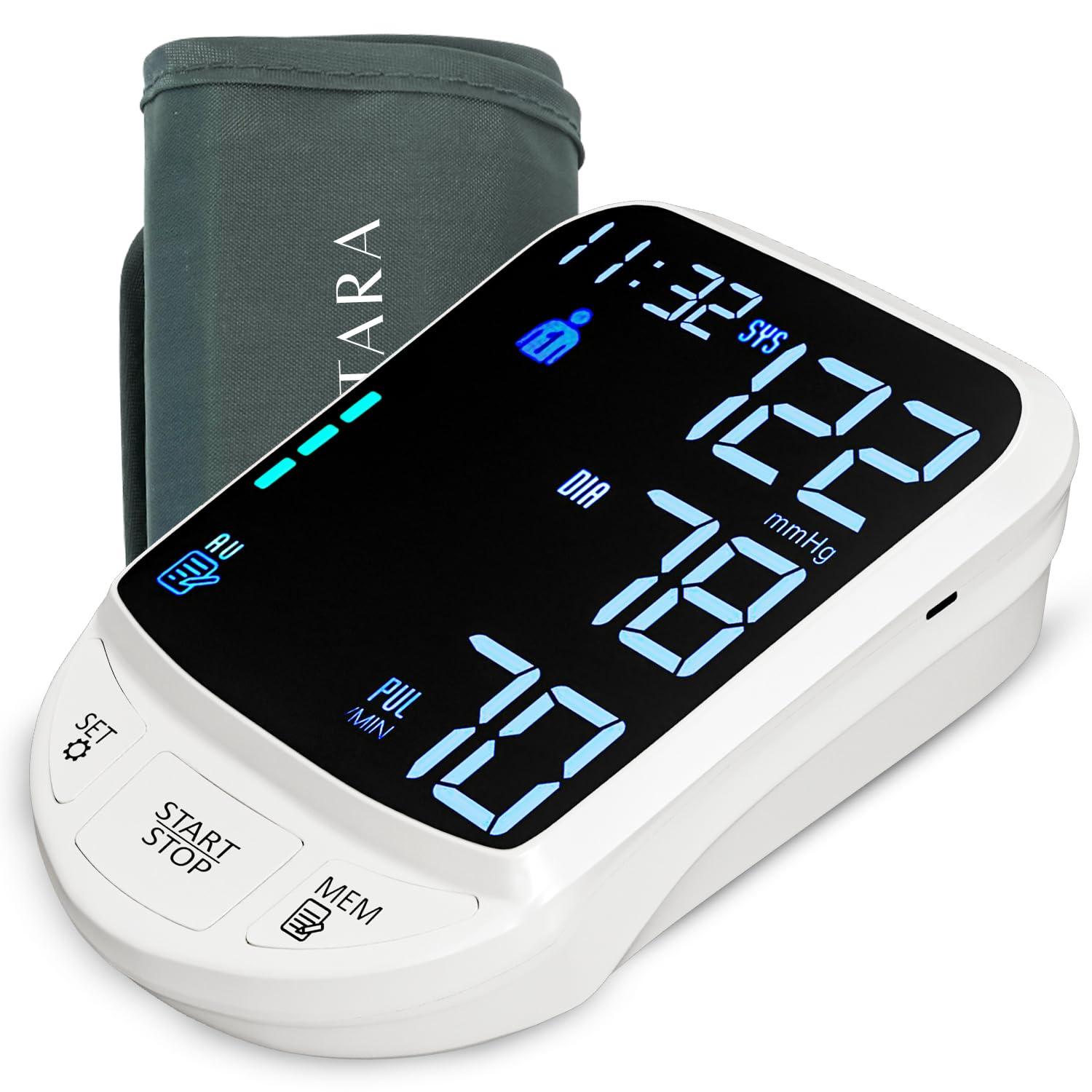 AGEasy AGEasy (Max Group) Fully Automatic Digital Blood Pressure Monitor | 2 Years Warranty | Portable, Lightweight BP Machine for Monitoring Hypertension & Managing Heart Health| Arm Circumference (22-42cm)