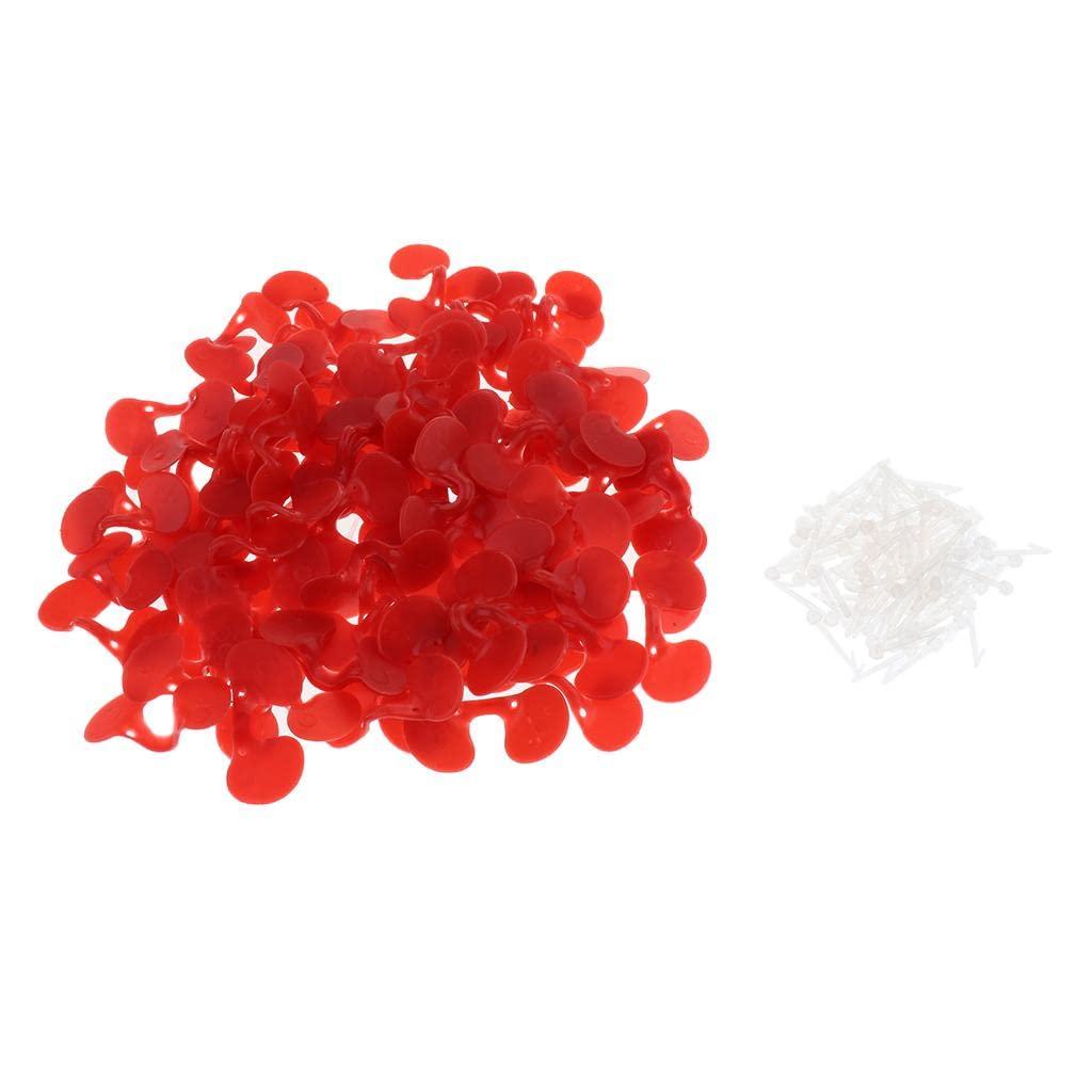 Generic MILAAN 100 Pcs Pinless Peepers Chicken Pheasant Poultry Blinders Spectacles Glasses