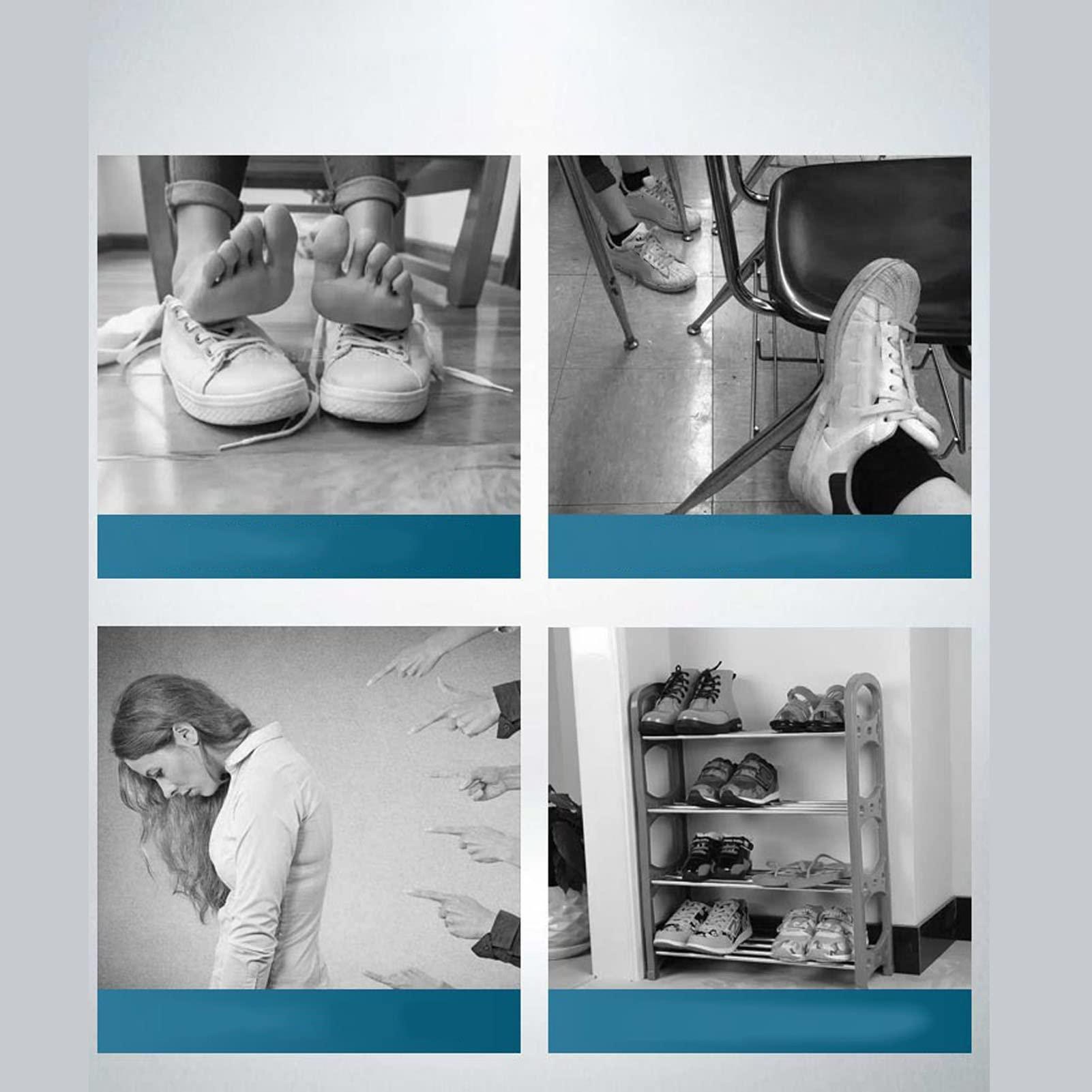 CUEI Shoe Odor Eliminating Spray, 260ML Shoe Deodorizer Practical Portable for Travel (Pink Bottle)