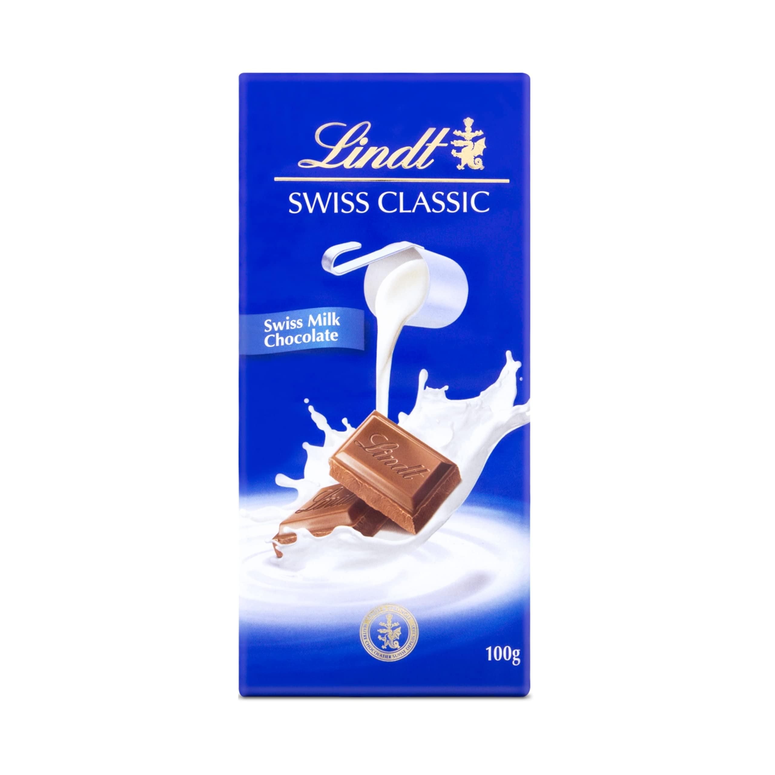 Lindt Lindt Swiss Chocolate - Milk, 100g Carton