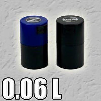 Tightpac America, Inc. Vitavac - 5g to 20 grams Airtight Multi-Use Vacuum Seal Portable Storage Container for Dry Goods, Food, and Herbs - Red Cap & Black Body