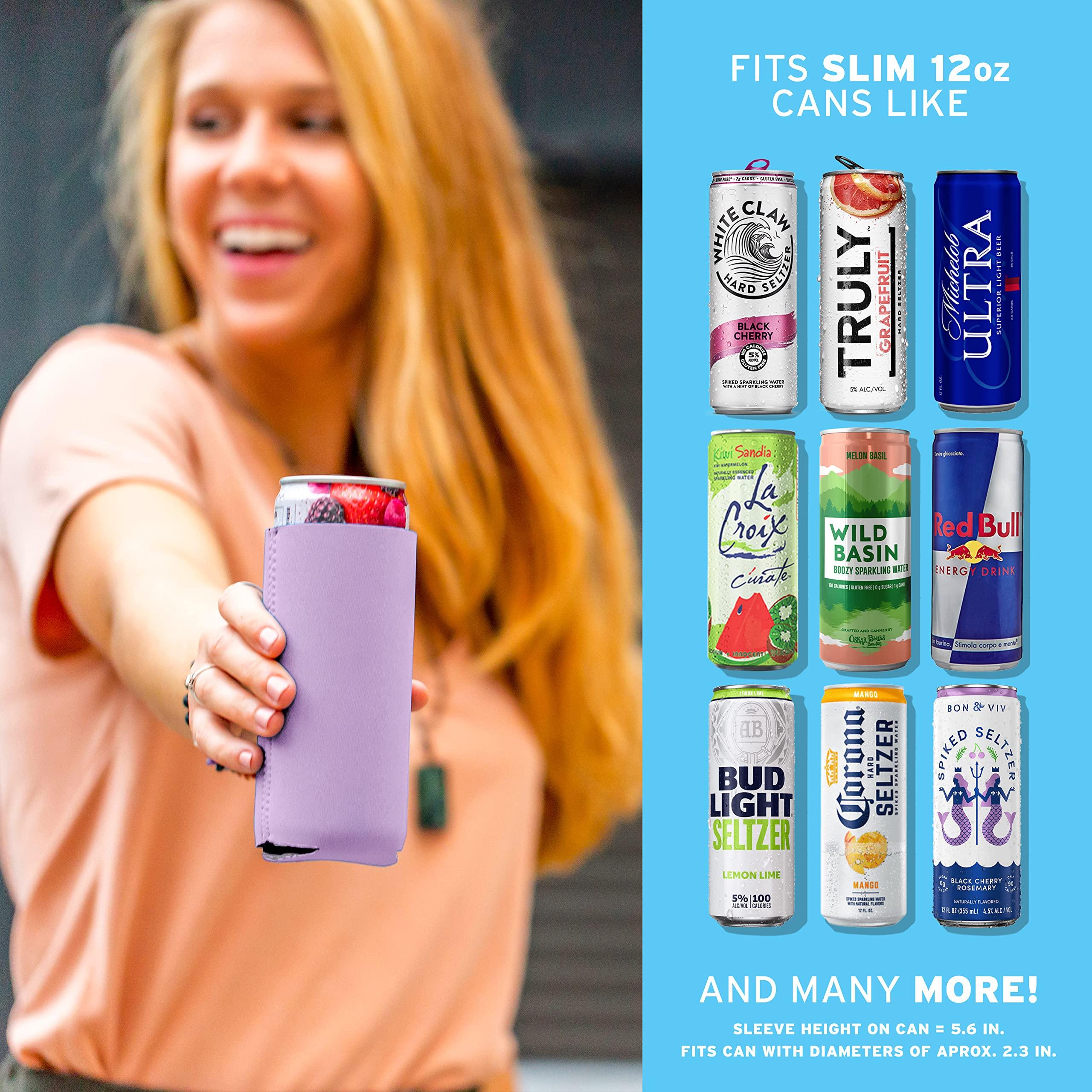 CURRENT CO. Current Co. Slim Can Sleeves (Lavander) 14-Pack