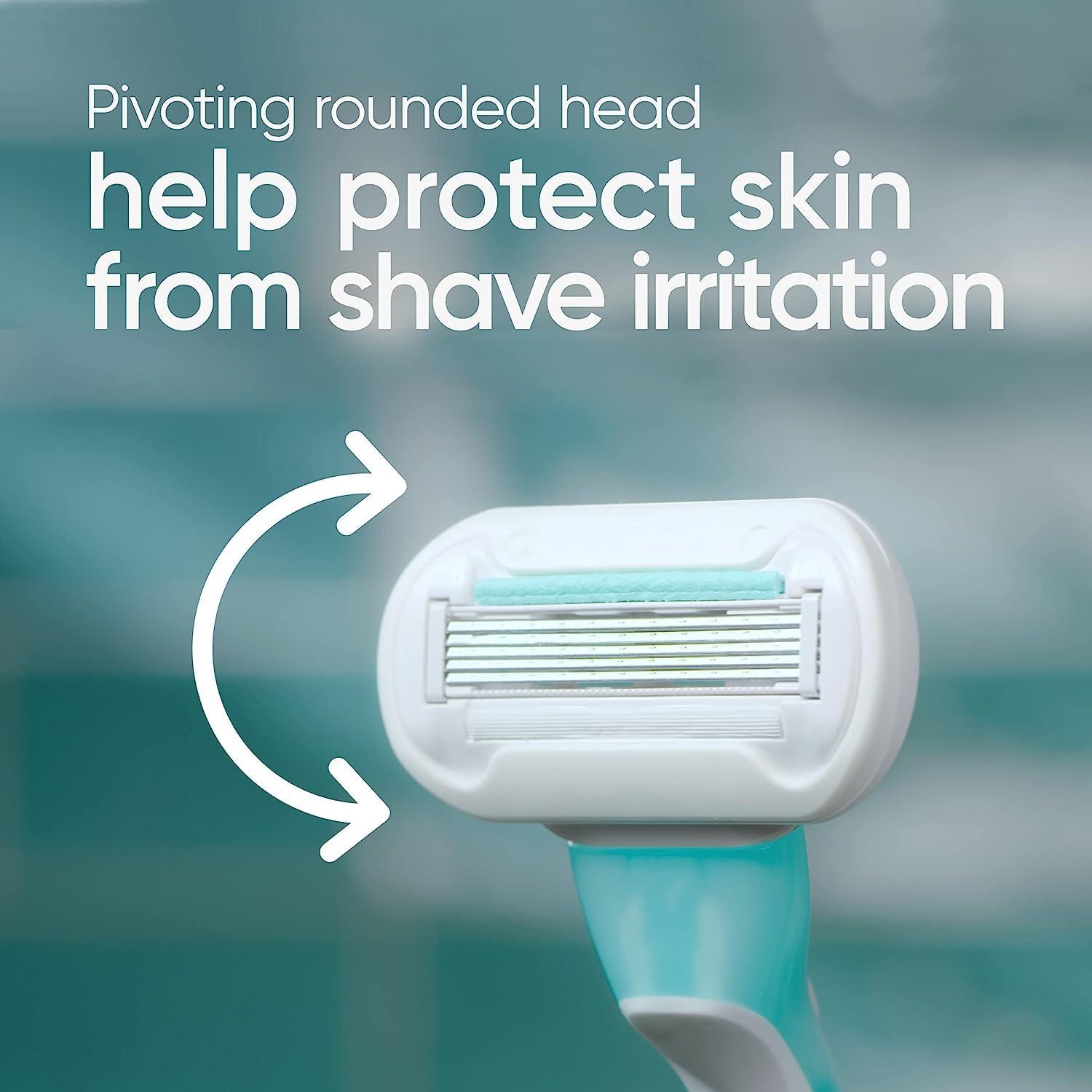 Gillette Venus Gillette Venus Embrace Sensitive Women's Disposable Razor, 2 Count, Womens Razors / Blades