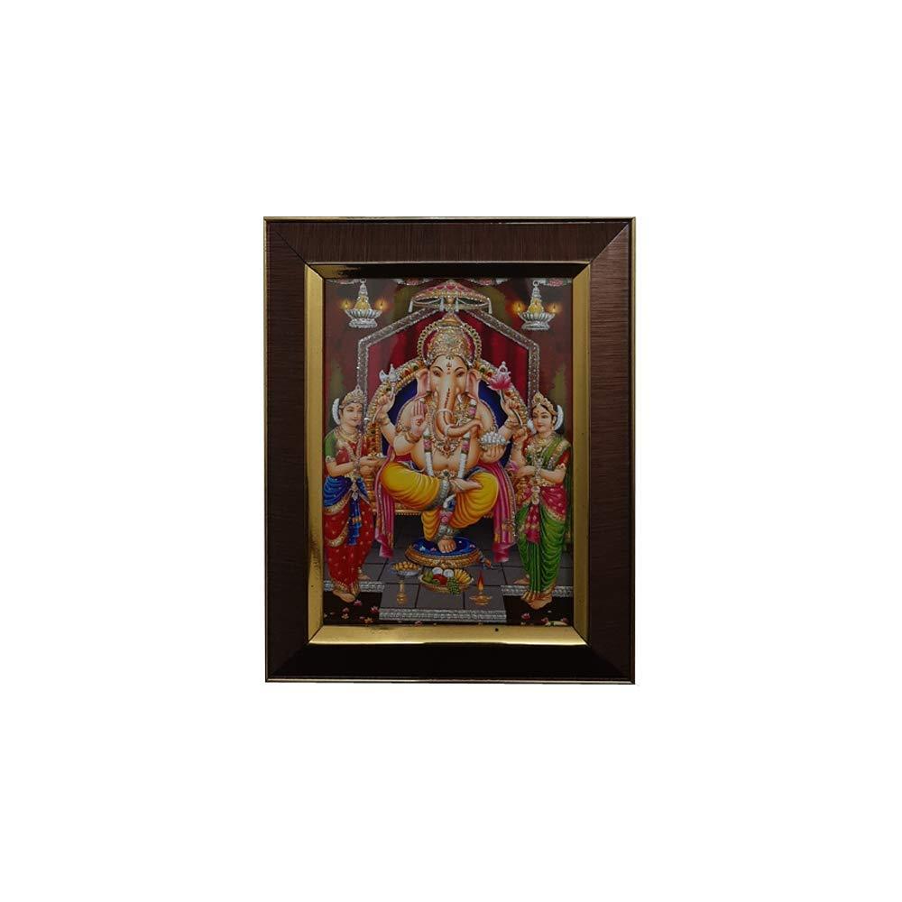 Yuvraj Food Product Yuvraj Food New Year Gift Hamper of Ganesh Lord Frame Paper Gift Box with Soan Papadi 400gm