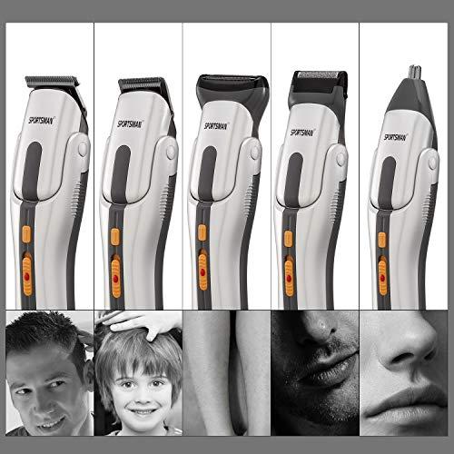 Techicon TECHICON Biaoya BAY-680 Best Performance 8 in 1 Rechargeable Grooming Kit/Hair Stainless Steel and Waterproof Trimmer for with High Precision and Turbo Boost Technology