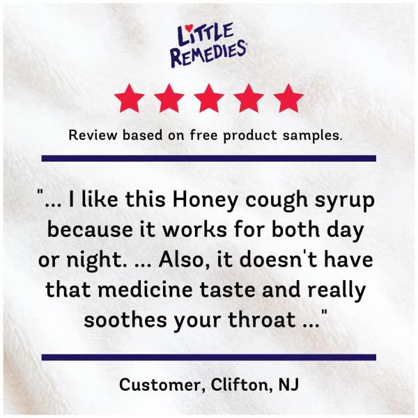 Med Tech Products Little Remedies Honey Cough Syrup, 4 Fluid Ounce