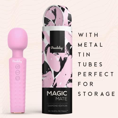 Vandelay Vandelay® (UK) Magic Mate Sports Massager Diamond Edition (Millenial Pink)