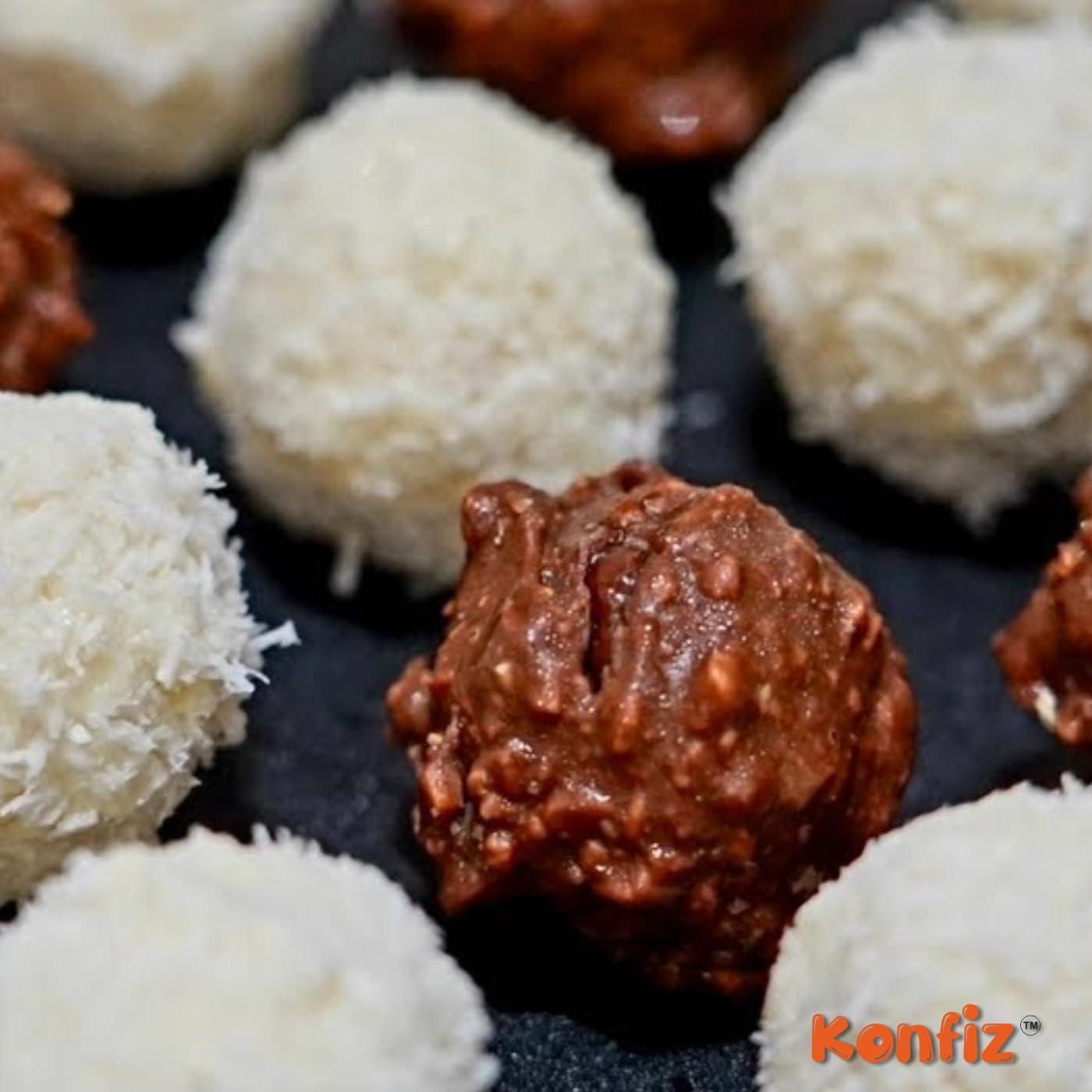 KONFIZ KONFIZ Wafer Shell 100pcs -Sweet Chocolate Shells Shell Making for Choco Shell Cake, Ice Cream, Chocolate Balls, Candy, Rice Balls and Biscuit, Shell