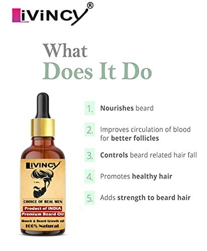 LIVINCY Livincy Red Onion Beard Growth oil for Specially Men Beard (Gift your face with a great beard)(BEARD YOUR OWN WAY) Hair Oil