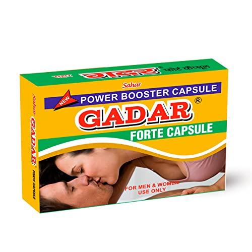 DR.SHEIKH AYURVEDA GADAR CAPSULE 100% Ayurvedic Capsules for Strength, Stamina and Power -10 capsules
