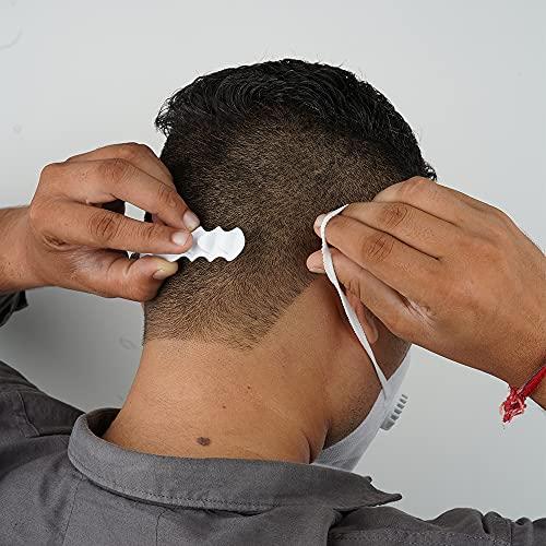 Primelife Primelife Mask Extender Strap Ear Savers for Masks Universal Size Mask Holder 4 Adjustment Slots Compatible with Cloth Mask For Kids and Adults Mask Strap Pack of 12 - Multicolour (M-E - 12)