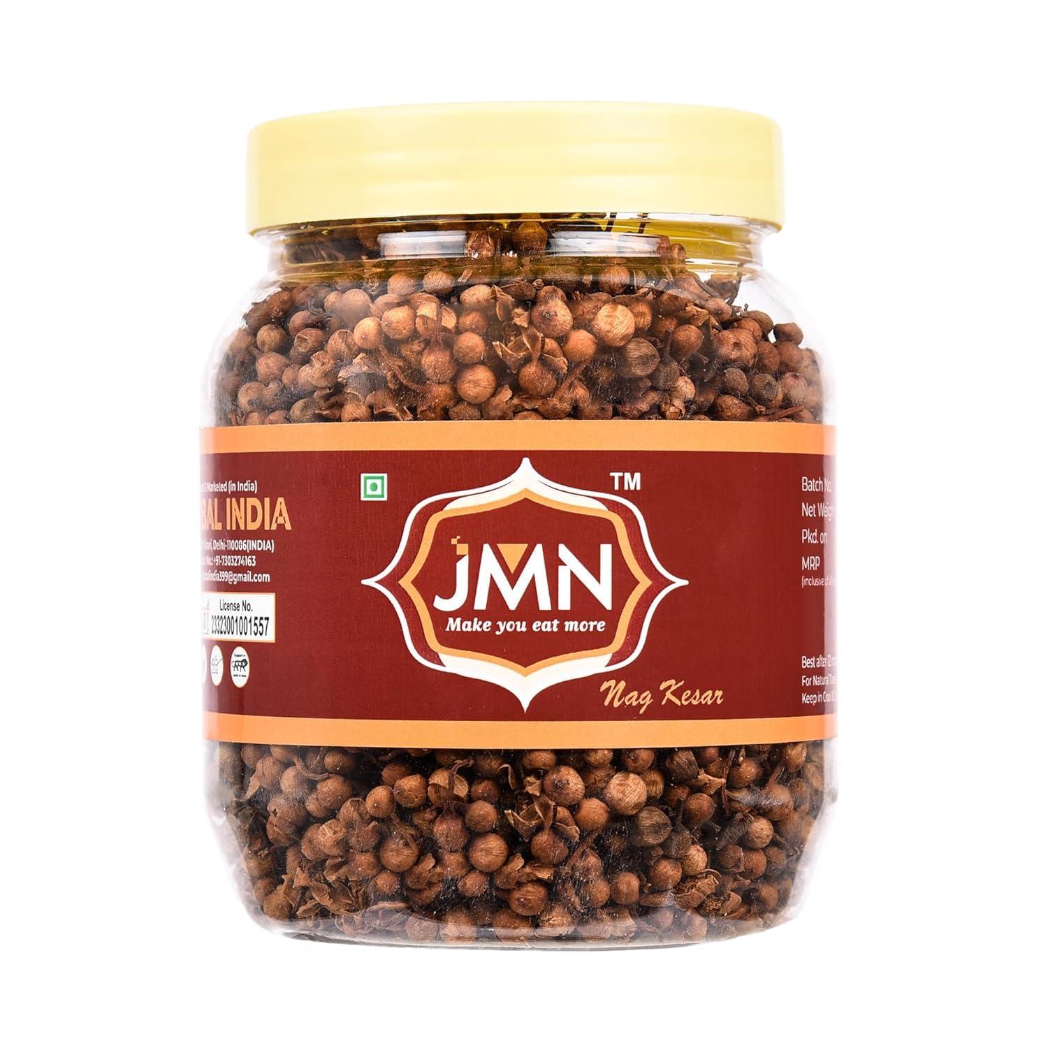 JMN JMN Nagkesar/Ochrocarpus Longifolius/Cobra\'S Saffron/Saffron Nag Kesar/Nagakesara/Nagkesar/Mesua Ferrea/Champa phool/Saffron Nagaesara (100gm)