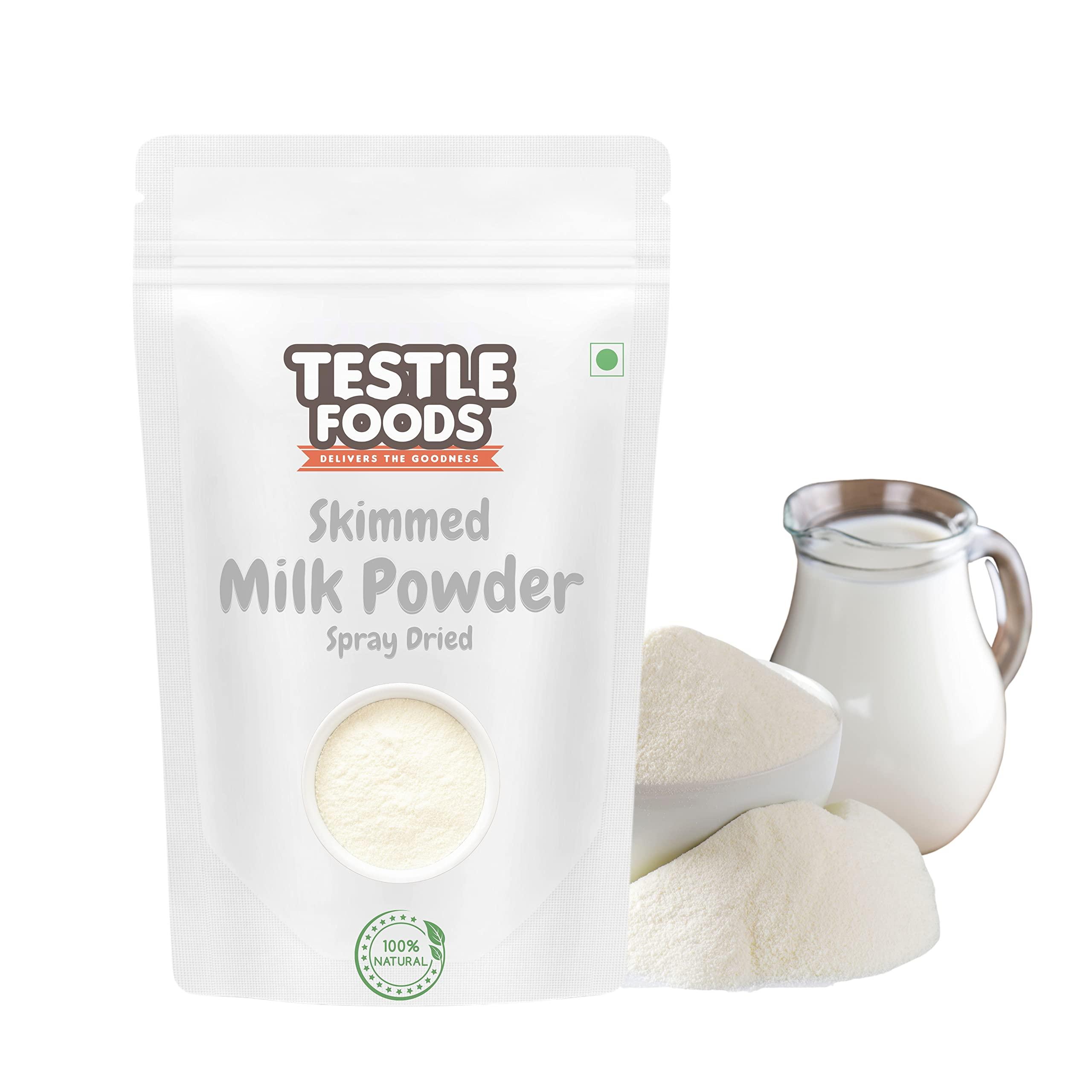 Testle Foods Natural Skimmed Milk Powder for Coffee | Tea | 250g