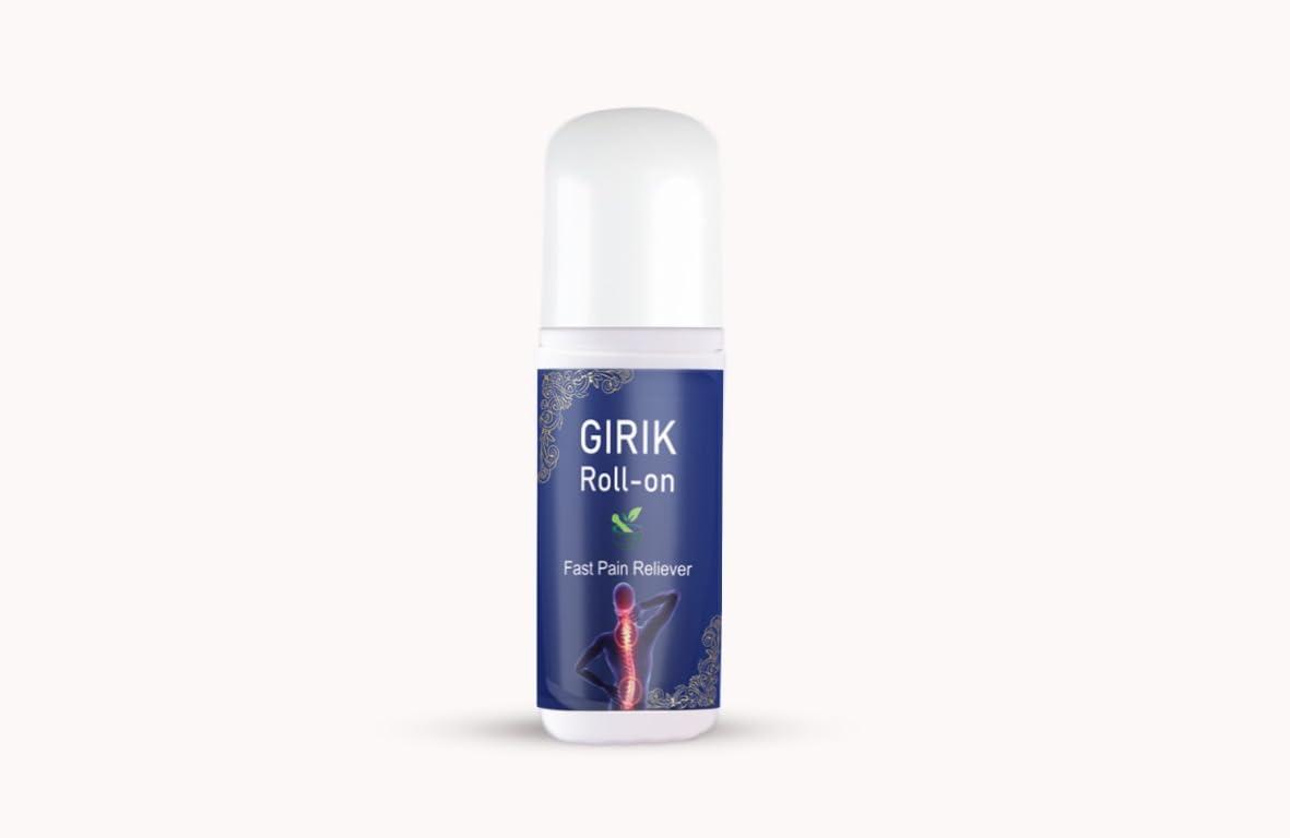 SANDY LIFESCIENCES PVT LTD Girik Roll On Fast Pain Reliever Reduce Joint & Muscle Pain Relief, Back, Knee, Shoulder, Ideal For All Joints Pain.