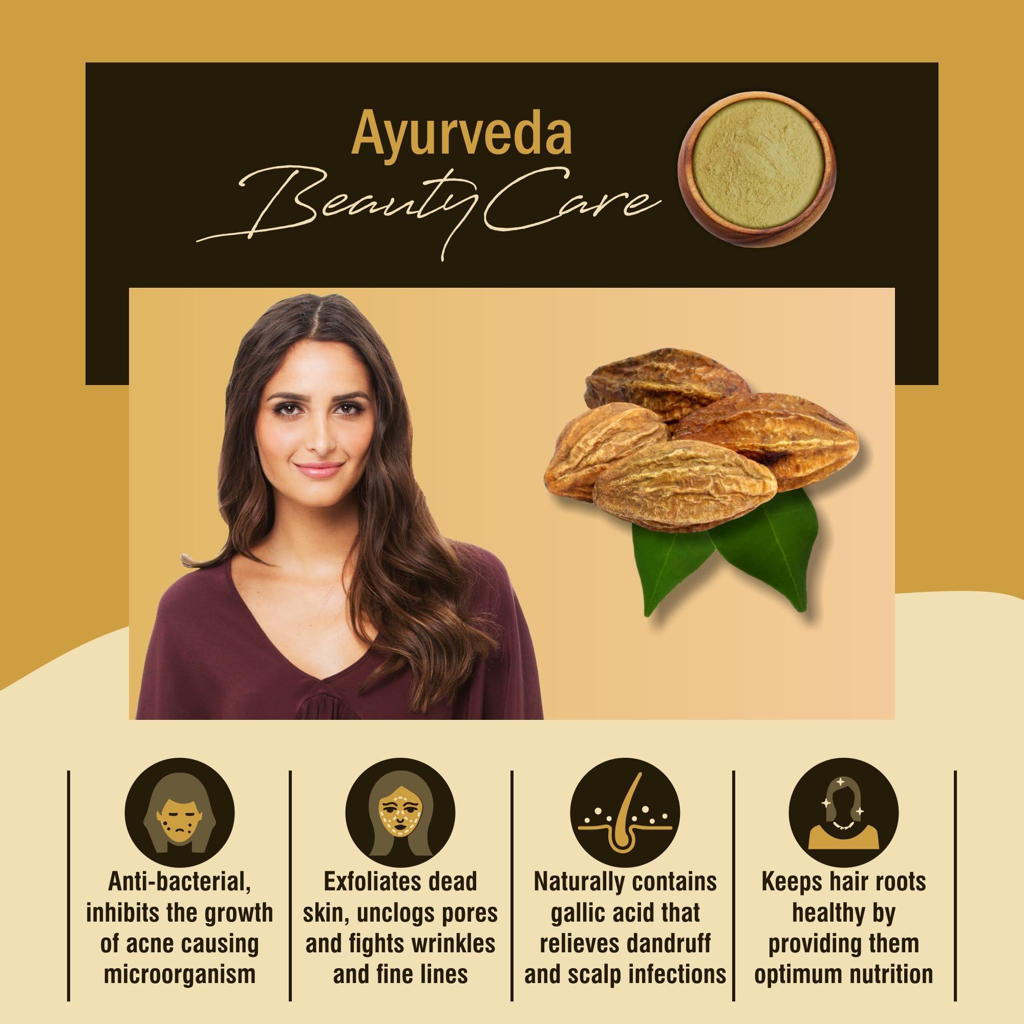 IYUSH Herbal Ayurveda IYUSH Herbal Ayurveda Harad Powder – 400gm | Haritaki Powder Organic | Haritaki Churna | Harde Powder | Harar Powder Organic | Ayurvedic Medicine for Acidity Relief | Gastric Medicine Ayurvedic |