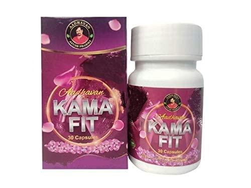 Aadhavan Siddhashram Pvt Ltd Aadhavan Siddhashram Pvt Ltd Kamafit Capsule For General Health and Weakness - 30 Count Caps