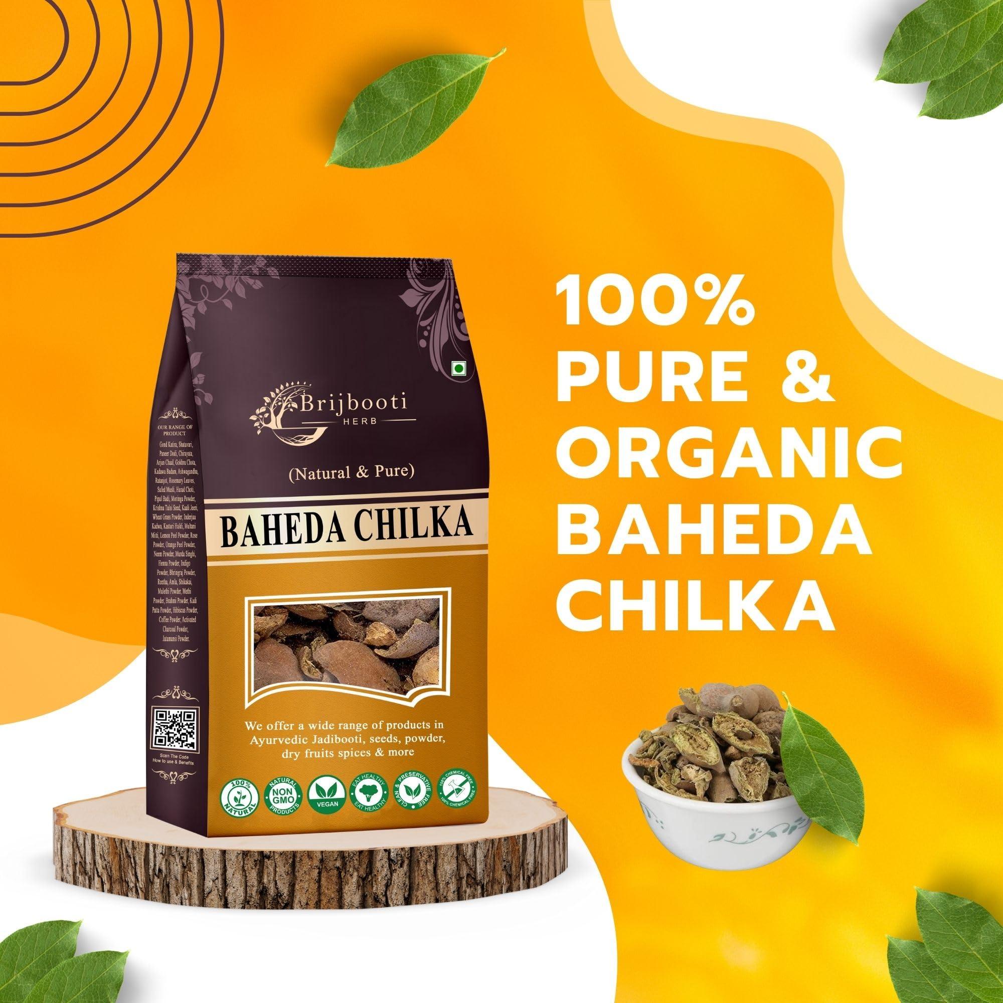 Birju Mahavir Birju Mahavir Baheda Chilka Terminalia Belerica Without Seed, Natural, 400 g