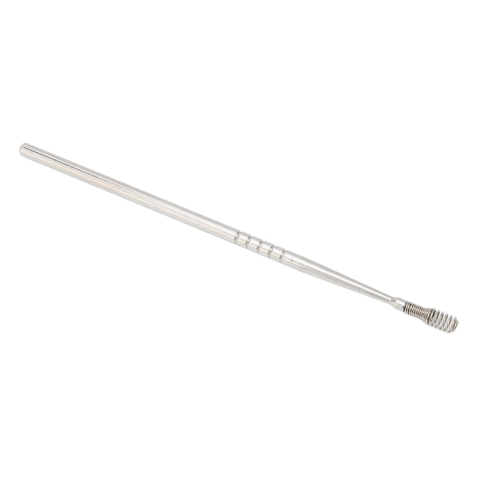 Ironctic Ear Pick, Spring Earwax Cleaner Tool Set Stainless Steel Safe Exquisite for Ear Cleaning