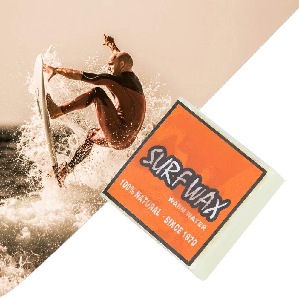 Fabater Skimboard Speed Wax, Durable Surfboard Wax for Surfing for(orange)