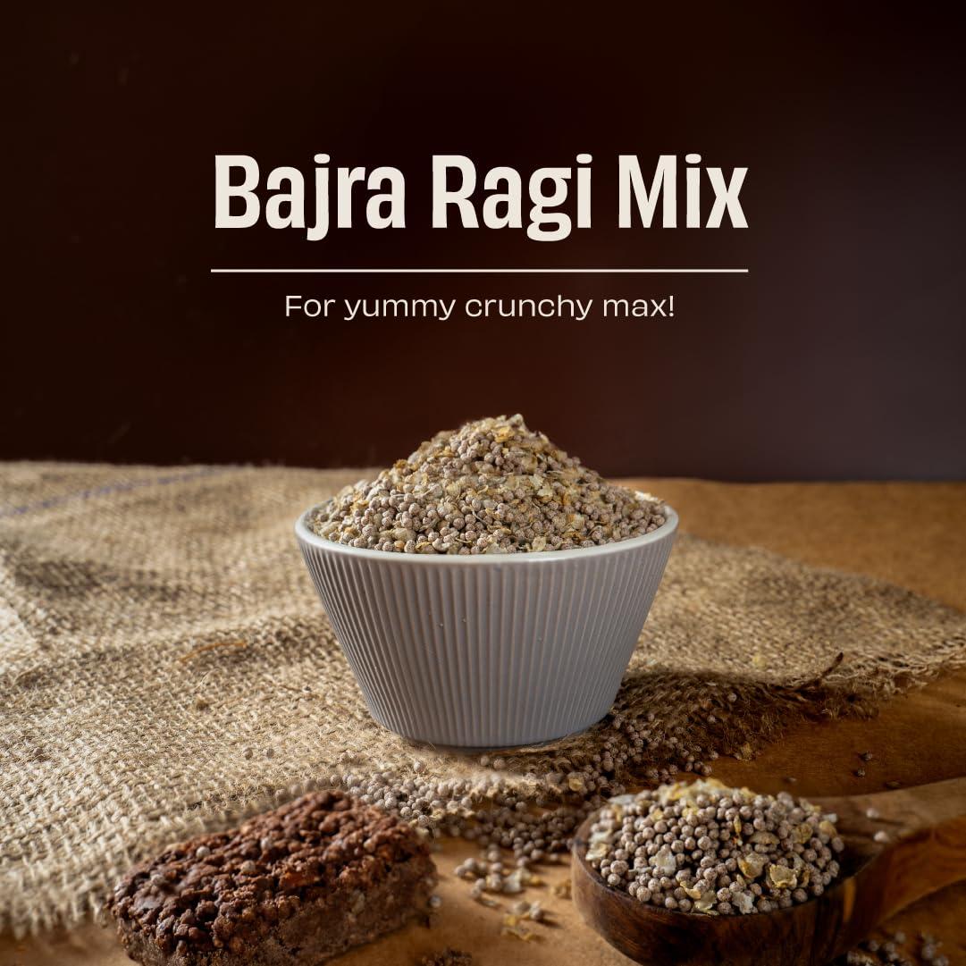 The Whole Truth The Whole Truth - Protein Bars 13G | Assorted Millet Protein Bar (3 Almond Millet Cocoa, 3 Peanut Millet Cocoa) I Pack of 6 x 55g | No Refined Sugar | No Added Flavours | No Preservatives | All Natural Ingredients