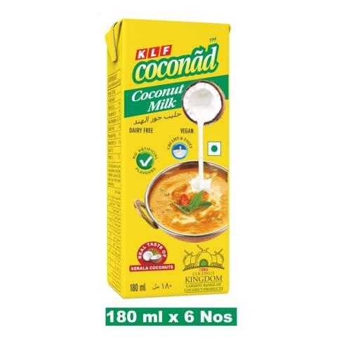 KLF Coconad KLF Coconad Coconut Milk (Vegan) 180ml (Pack of 6)