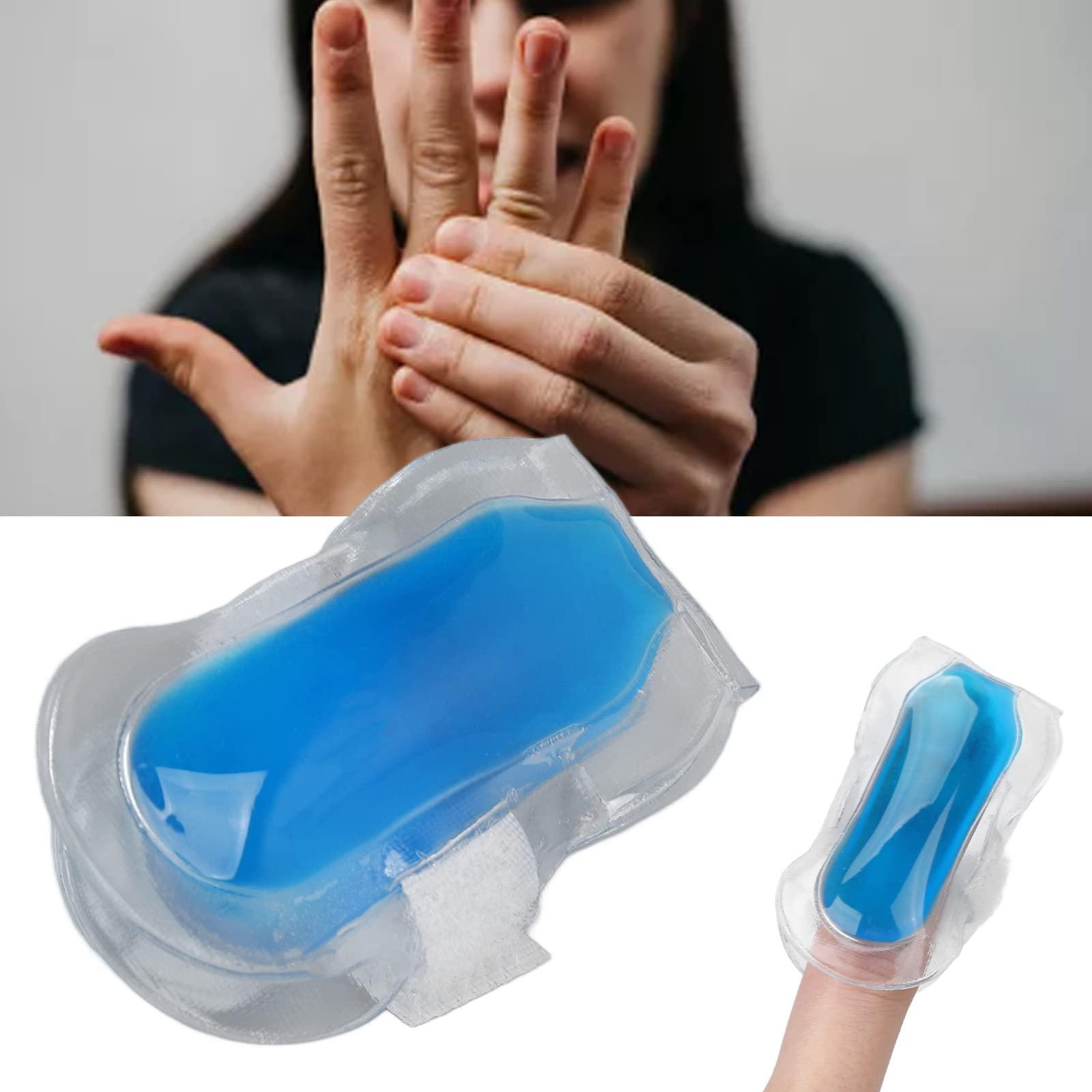 CURLEE Cold Finger Gel Ice Pack, Finger Ice Pack Safety Pain Relief Soothing for Kids for Outdoors