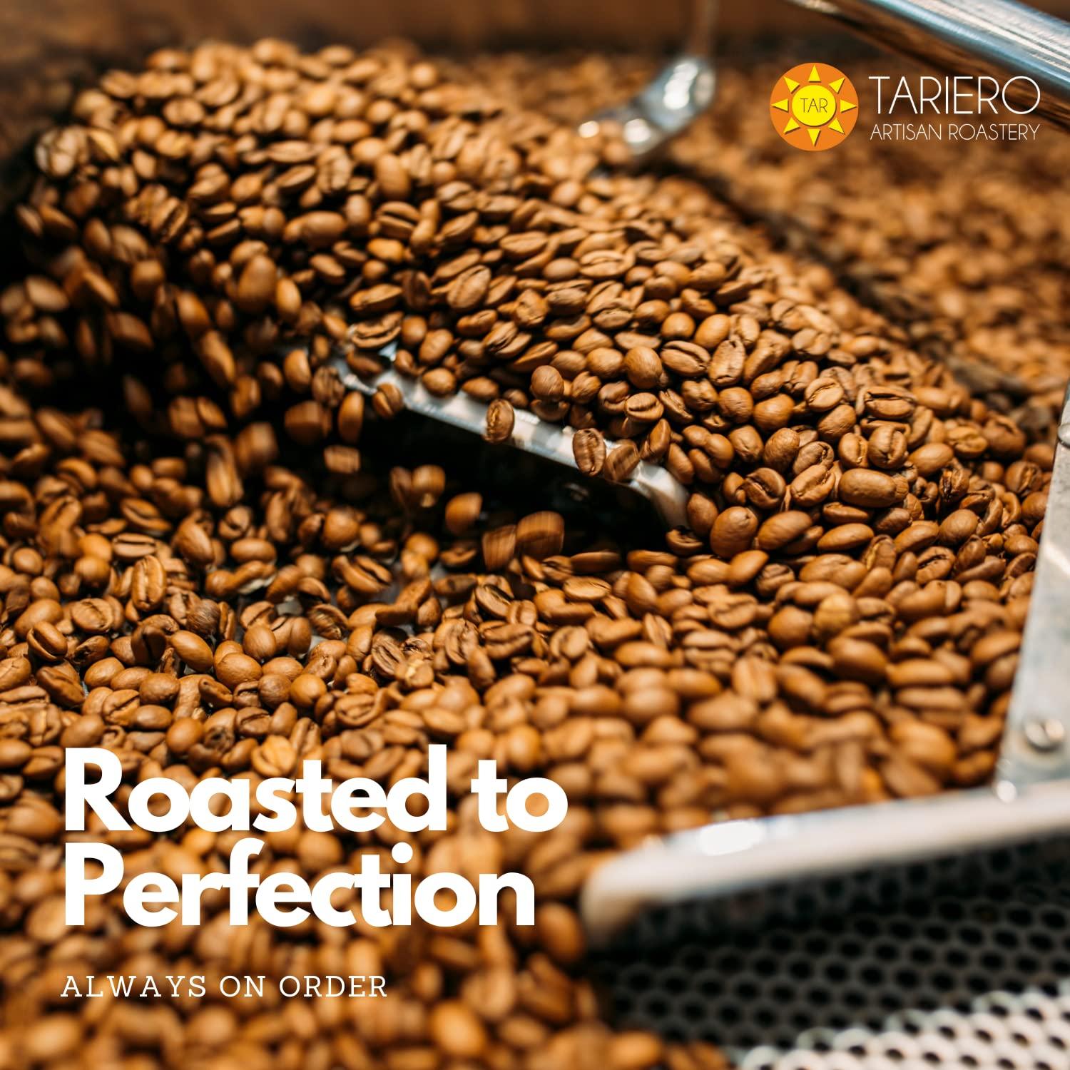 TARIERO Tariero IRISH CREAM Lo-Caffeine Flavoured Coffee | Medium Roast | Whole Bean (100 Gram)