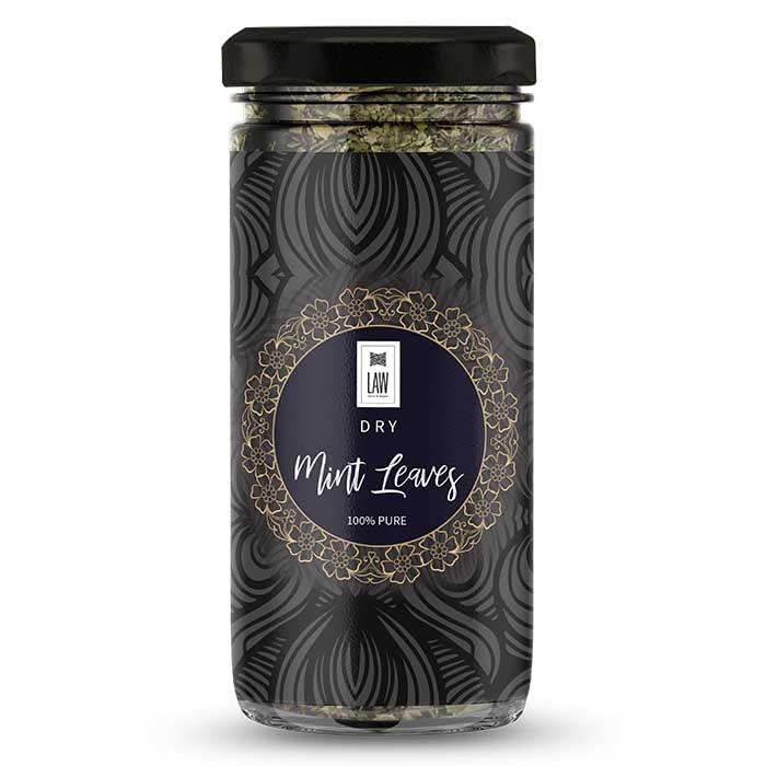 looms & weaves 100% Pure & Natural Freeze Dried Mint Leaves - 25 GMS (Special Grade Seasoning Herbs)