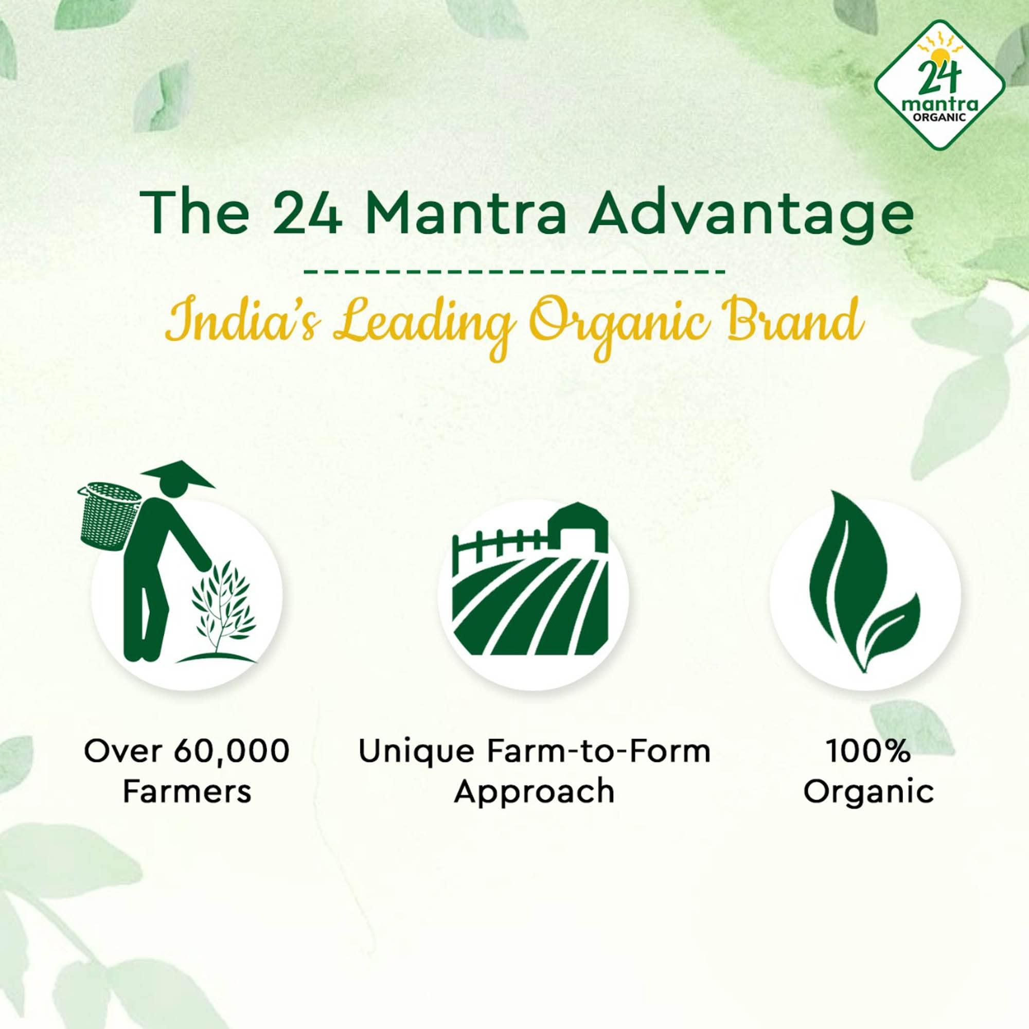 24 Mantra Organic 24 Mantra Little Millet - 500gms | Pack of 3 | 100% Organic | Chemical Free & Pesticides Free | Gluten-Free