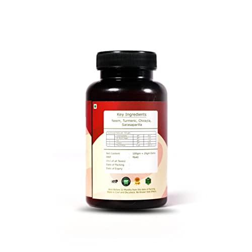 Vagbhata Herbs VAGBHATA HERBS Raktha Shodhak (120gm) - Psoriasis, Eczema, Skin Allergies & more