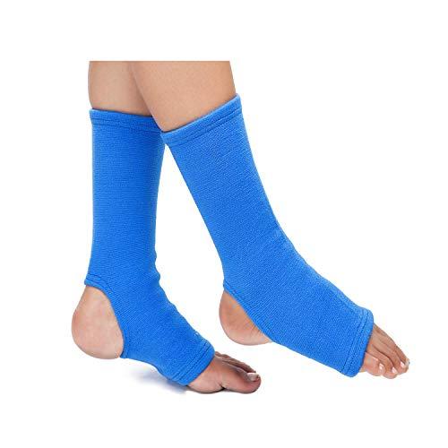 MICROSIDD Ankle Support Blue 4 way stretch (Large)