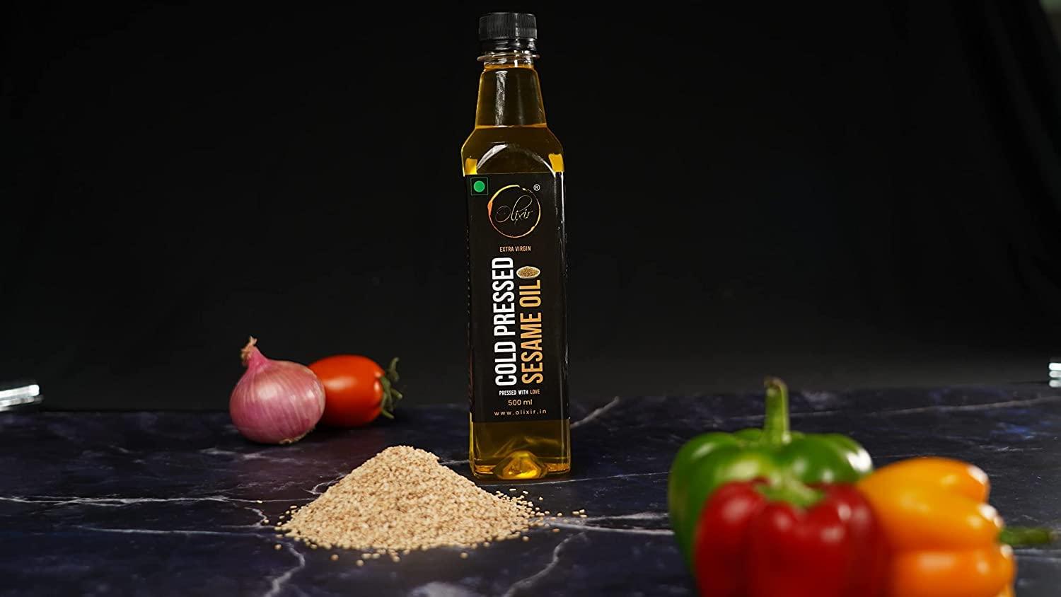 Olixir Olixir Cold Pressed Sesame Oil (500ml - Pack 2)