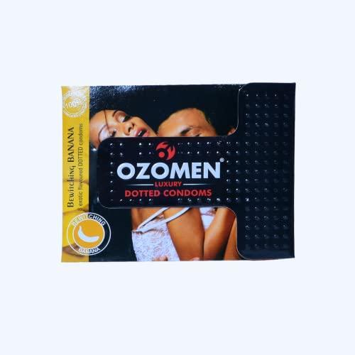 OZOMEN OZOMEN | OZOMEN LUXURY DOTTED CONDOMS Stand Up For Love |Each Pack 3 QTY|Super Saver Pack Of 10 (30 QTY)| 8 Exotic Flavoured DOTTED Condoms| 100% ELECTRONICALLY TESTED| (JUNGLEE JASMINE)