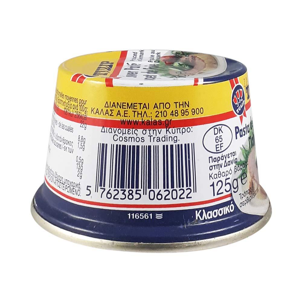 Tulip Tulip Liver Pate, 125g,Pack of 6 Product of Denmark