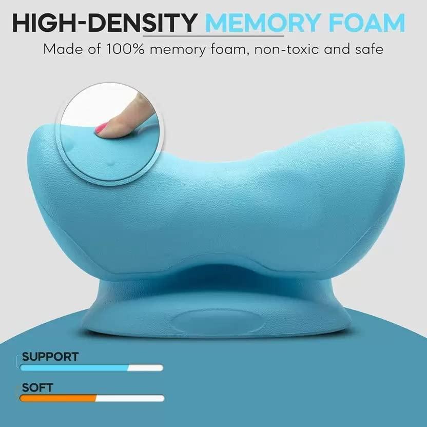 Divine power DP Neck Stretcher Cloud Support Brace Pain Relief Neck Cervical Traction Device Hump Corrector Posture Tmj Back and Shoulder Relaxer Relief Spine Massager