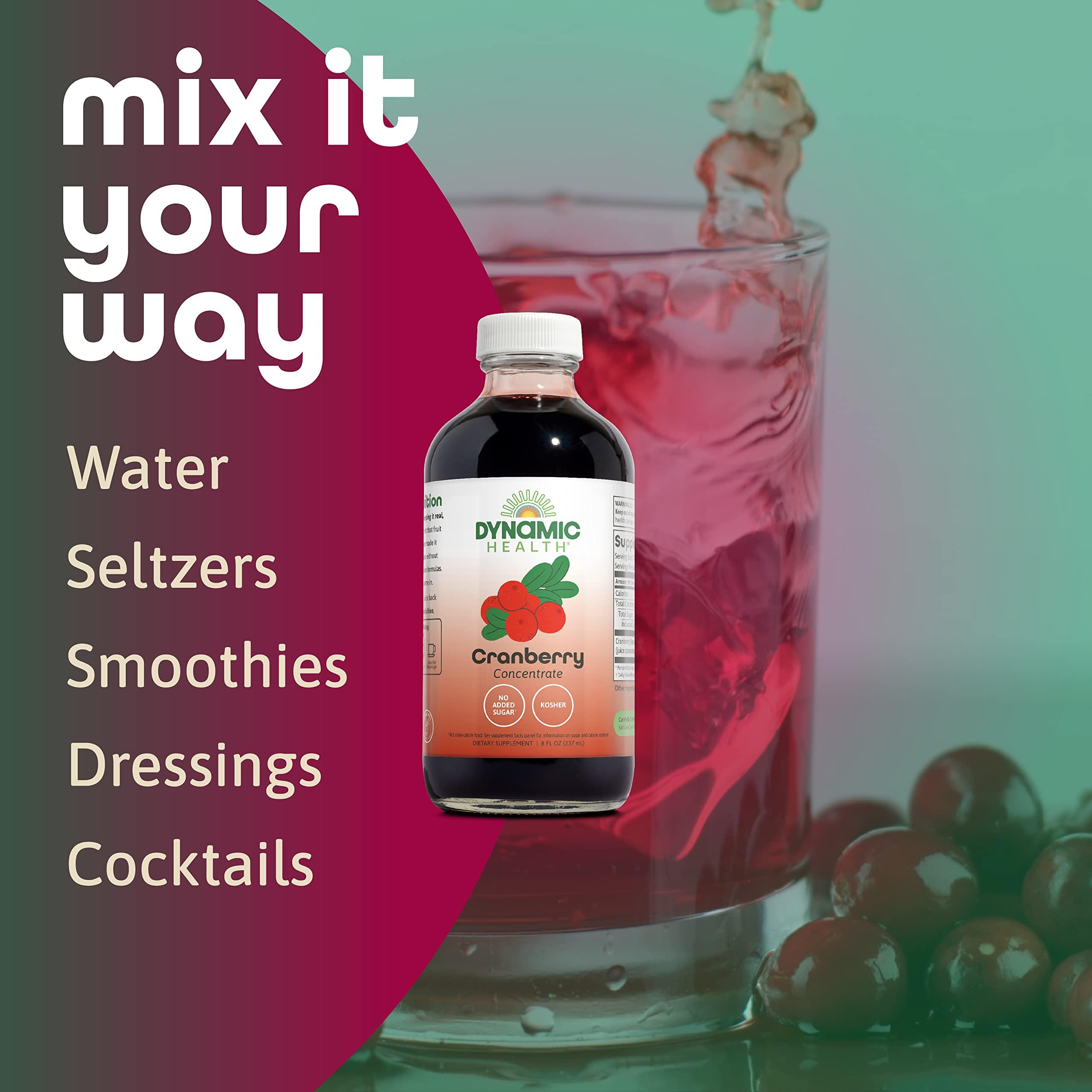 Dynamic Health Dynamic Health - Concentrate Juice - Cranberry - 8-Ounce